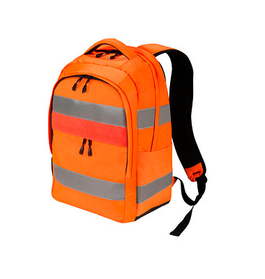 DICOTA Rucksack Hi-Vis Kunstfaser orange