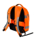 DICOTA Rucksack Hi-Vis Kunstfaser orange