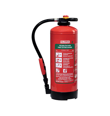 GLORIA SB9PRO Feuerlöscher fluorfreier Bio-Schaum GLORIA SB9PRO Feuerlöscher fluorfreier Bio-Schaum