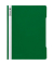 Schnellhefter 102011050, A4+, grün, Polyvinylchlorid (PVC), Vorderdeckel transparent