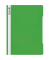Schnellhefter 102011053, A4+, hellgrün, Polyvinylchlorid (PVC), Vorderdeckel transparent