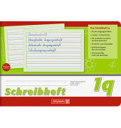 Schreiblernheft 10-45941, Lineatur 1q / Schreiblern-Lineatur, A5 quer, 90g, grün, 16 Blatt / 32 Seiten