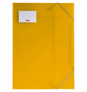 Heftbox FACT!pp 104705310, A3 gelb transparent, Polypropylen (PP)