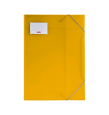 Heftbox FACT!pp 104705310, A3 gelb transparent, Polypropylen (PP)