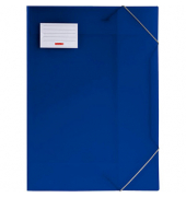 Heftbox FACT!pp 104705330, A3 blau transparent, Polypropylen (PP)