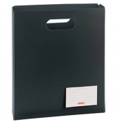 Heftbox FACT!pp 104163580, A4 onyx, 4,5cm Füllhöhe, Polypropylen (PP)
