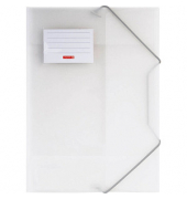 Heftbox FACT!pp 104160400, A4 wei&szlig; transparent, Polypropylen (PP)