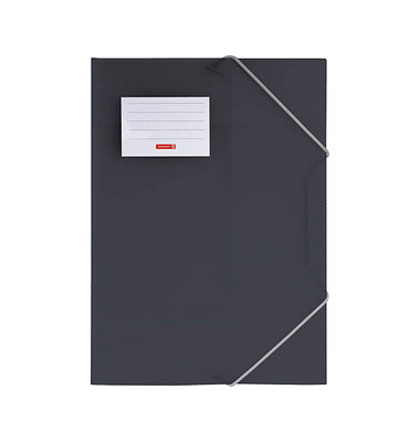 Heftbox FACT!pp 104160480, A4 grau transparent, Polypropylen (PP)