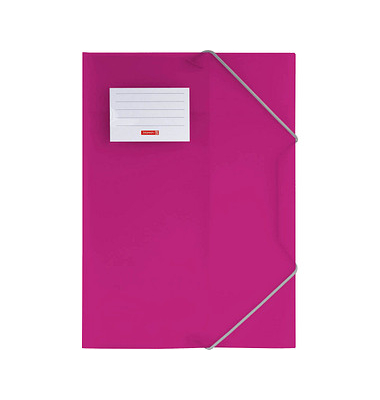 Heftbox FACT!pp 104160426, A4 pink transparent, Polypropylen (PP)