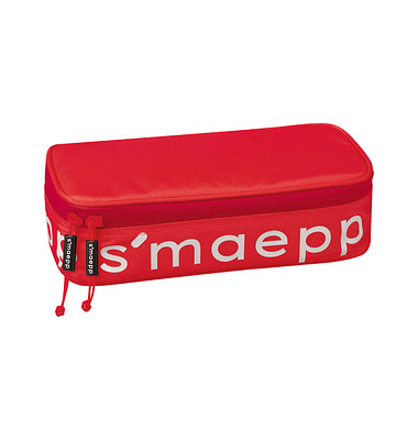 BRUNNEN Schlampermäppchen s'maepp XL red, 22,0 x 6,0 cm BRUNNEN Schlampermäppchen s'maepp XL red, 22,0 x 6,0 cm