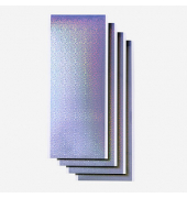 cricut™ Joy Smart Label Vinylfolie permanent silber holografisch 14,0 x 33,0 cm, 
