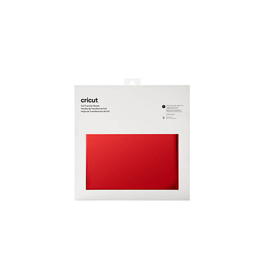 ™ Transferfolien für Schneideplotter rot 30,5 x 30,5 cm,  Schneideplotter-Transferfolie
