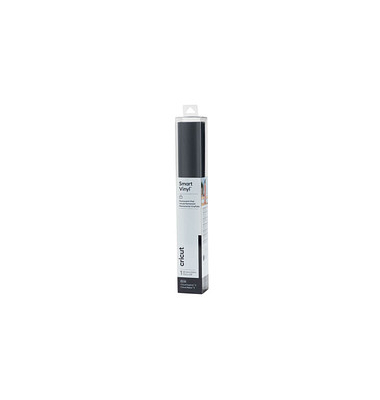 cricut™ Smart Vinyl Vinylfolie permanent schwarz 33,0 cm x 0,9 m,  1 Rolle