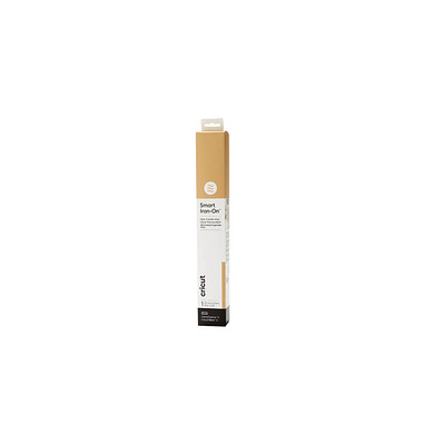 cricut™ Smart Iron-On Aufbügelfolie gold 33,0 cm x 0,9 m,  1 Rolle