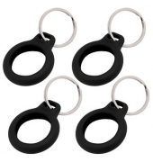 4 belkin Schl&uuml;sselanh&auml;nger Apple AirTag Halterung schwarz