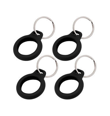 4 belkin Schl&uuml;sselanh&auml;nger Apple AirTag Halterung schwarz