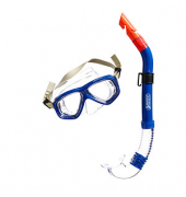 Schnorchelset jugend Anaconda blau