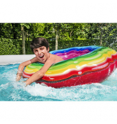 Bestway Schwimmring Rainbow mehrfarbig
