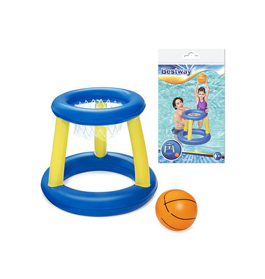 Bestway Wasser-Basketballkorb mit Ball mehrfarbig