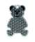 Schlüsselanhänger Bär transparent