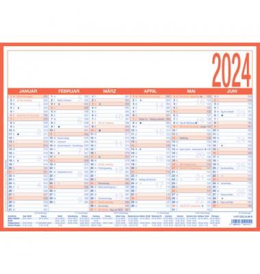 ZETTLER Tafelkalender 908-1315 29,7x21cm 6M1S