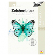 20 folia Zeichenblock gekörnt DIN A4