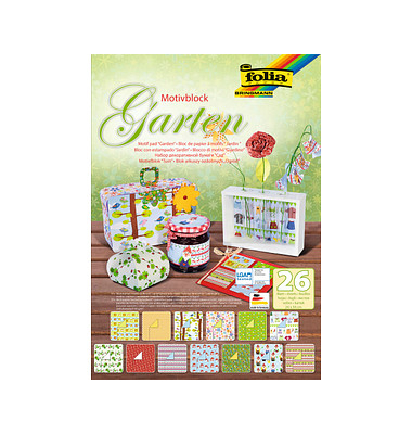 folia Motivblock Garten farbsortiert 270 + 80 gqm