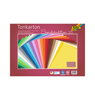 Fotokarton 612235/25 99 Sonderedition 25, farbig sortiert, 35x50m, 220g