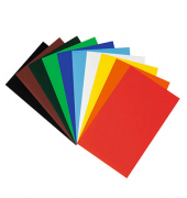 folia Buntpapier gummiert farbsortiert