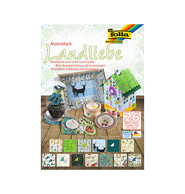 folia Motivblock Landliebe farbsortiert 270 + 80 gqm