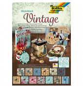 folia Motivblock Vintage farbsortiert 270 + 80 gqm