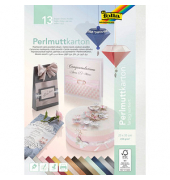 folia Tonpapier Perlmuttkarton farbsortiert 250 gqm