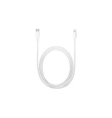 Apple LightningUSB C Kabel 1,0 m weiß