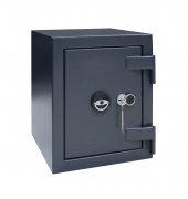 Wertschutzschrank 03LE23LightKL TAELight 98,21 l 139kg dunkelgrau mit Doppelbartschloss Stahl