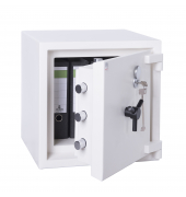 Wertschutzschrank 0230TA34KL TA 103,95 l 345kg weiß mit Doppelbartschloss Stahl