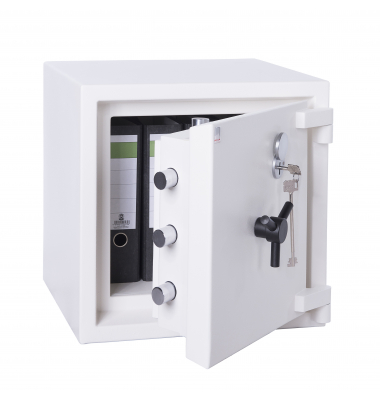 Wertschutzschrank 0230TA34KL TA 103,95 l 345kg weiß mit Doppelbartschloss Stahl