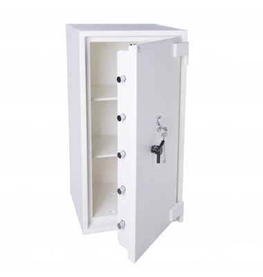 Wertschutzschrank 0220TA26KL TA 187,86 l 475kg weiß mit Doppelbartschloss Stahl