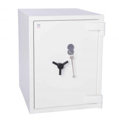 Wertschutzschrank 0220TA23KL TA 82,28 l 285kg weiß mit Doppelbartschloss Stahl