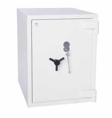 Wertschutzschrank 0210TA13KL TA 86 l 215kg weiß mit Doppelbartschloss Stahl