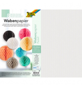 Wabenpapier Pastell farbsortiert
