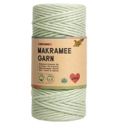 folia Makramee Garn hellgrün Soft green