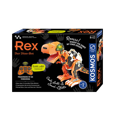 KOSMOS Experimentierkasten Rex - Der Dino-Bot orange