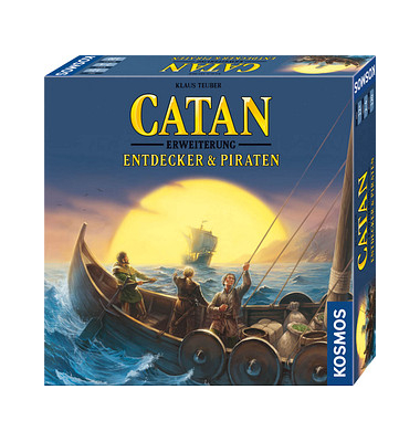 KOSMOS Catan - Erweiterung - Entdecker und Piraten Brettspiel