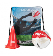 Fußball-Set KICKER EDITION weißrot