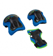 3 HUDORA Protektoren-Set Größe XS blau