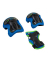 3 HUDORA Protektoren-Set Größe XS blau