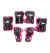 Protektoren-Set Größe XSS pink