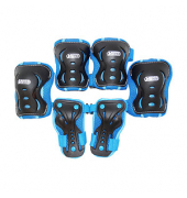 Protektoren-Set Größe M blau
