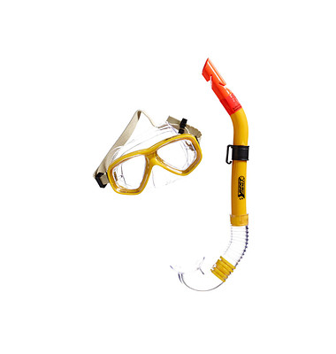 BESTSPORTING Taucherbrille ANACONDA Jugend gelb