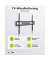 goobay TV-Wandhalterung Pro FIXED (XL) schwarz